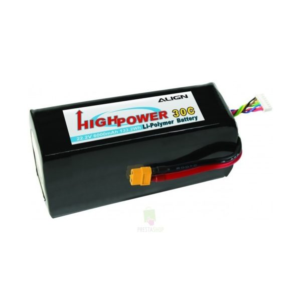 ALIGN - Batería Lipo 22.2 V. / 6000 mAh para M480L