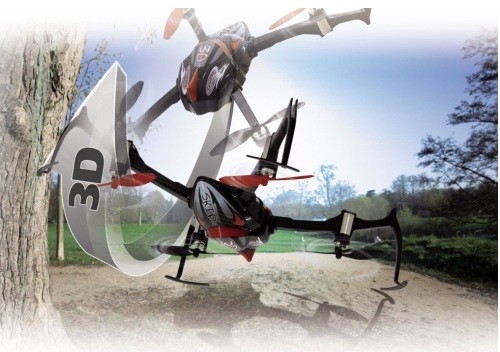 Jamara SKIP 3D - Multicóptero Acrobático
