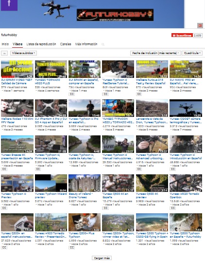 ¡Nuestro Canal en YouTube!